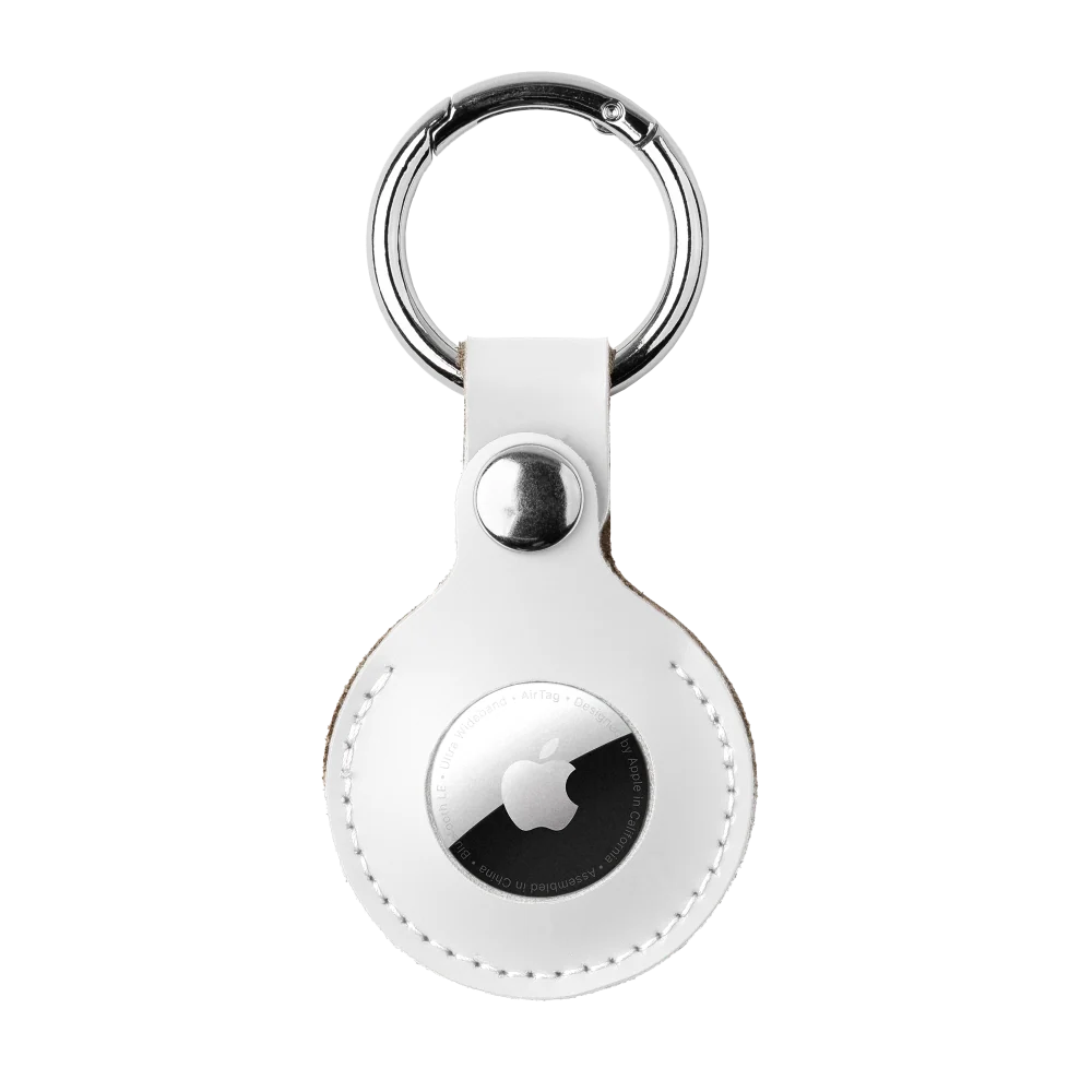 Premium Leather AirTag Keychains - Image 14