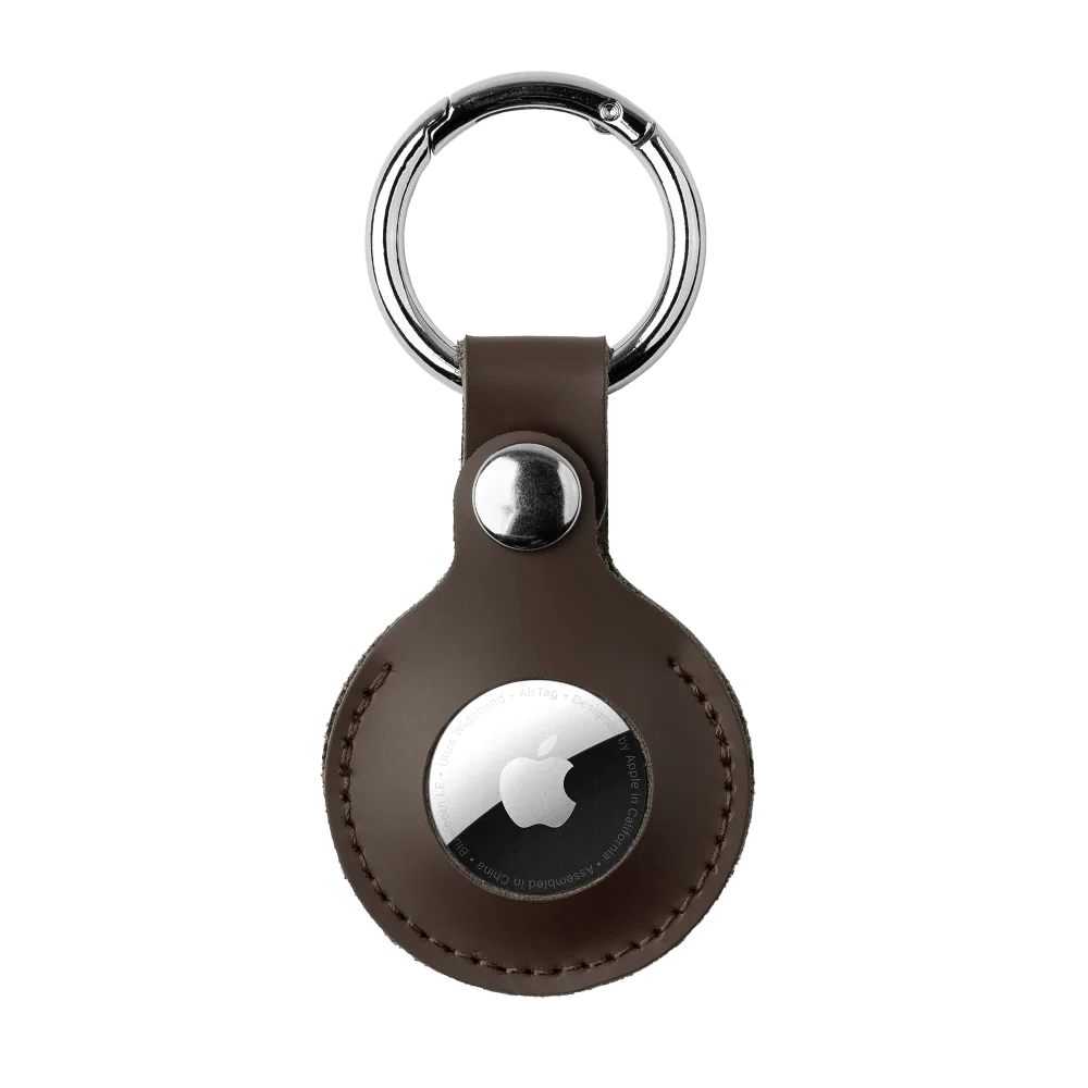 Premium Leather AirTag Keychains - Image 17